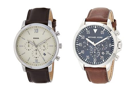 fossil vs michael kors smartwatch|fossile watch sub brands.